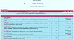 Desktop Screenshot of mail-order-bride-forum.com